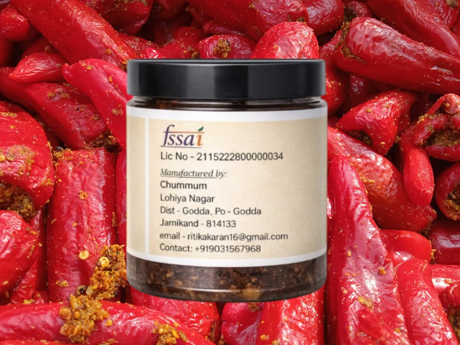 Masala Red Chilli Pickle view 2